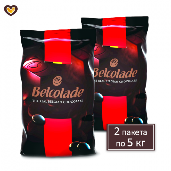 Шоколад темный Belcolade Noir Selection 55%, кор 10 кг