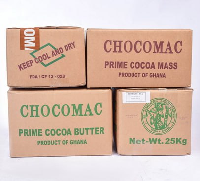 Какао тертое, Гана, Chocomac, кор 25 кг