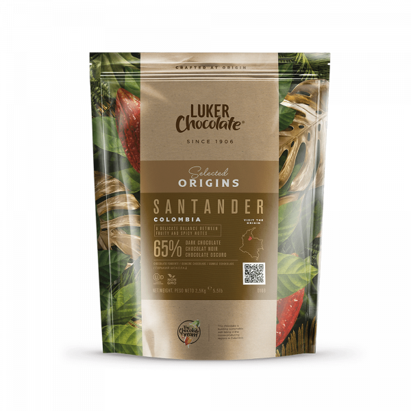 Шоколад горький Luker Santander 65% пак 2,5 кг