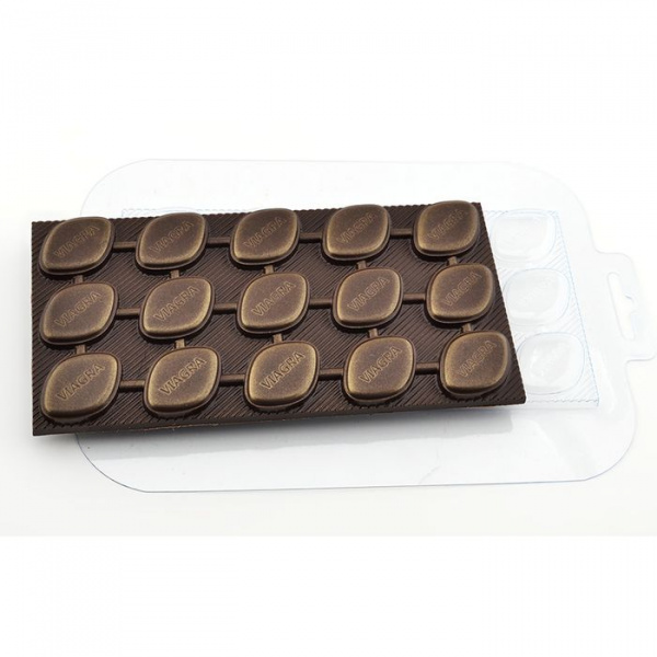 Форма пластиковая Плитка Виагра