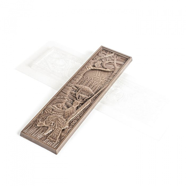 Форма пластиковая Плитка Охота (LONG)