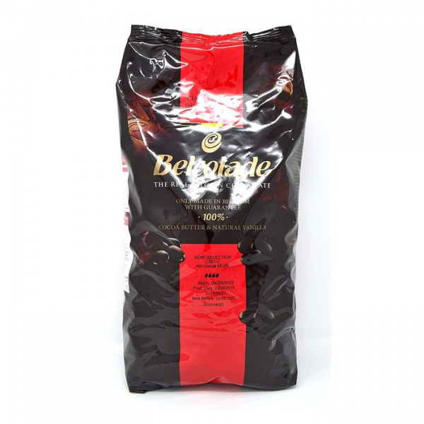 Шоколад темный Belcolade Noir Selection 55%, пак 5 кг
