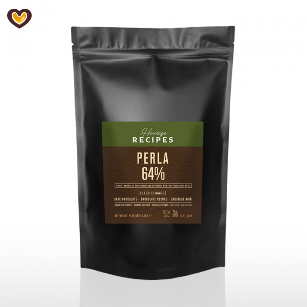 >Шоколад горький Luker Perla 64% пак 2,5 кг
