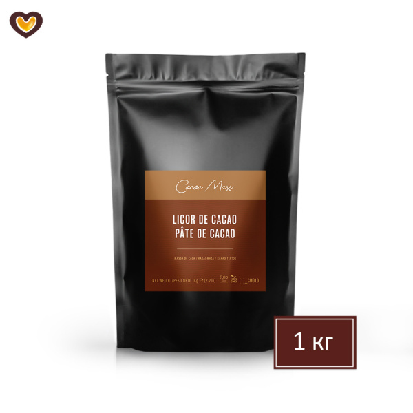 >Какао тёртое Casa LUKER Колумбия, пак 1кг