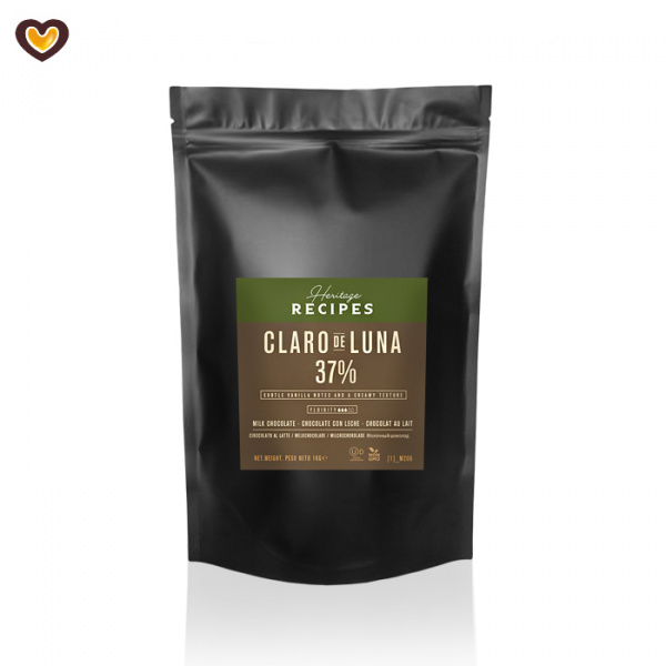 >Шоколад молочный Luker Claro de luna 37% пак 1 кг