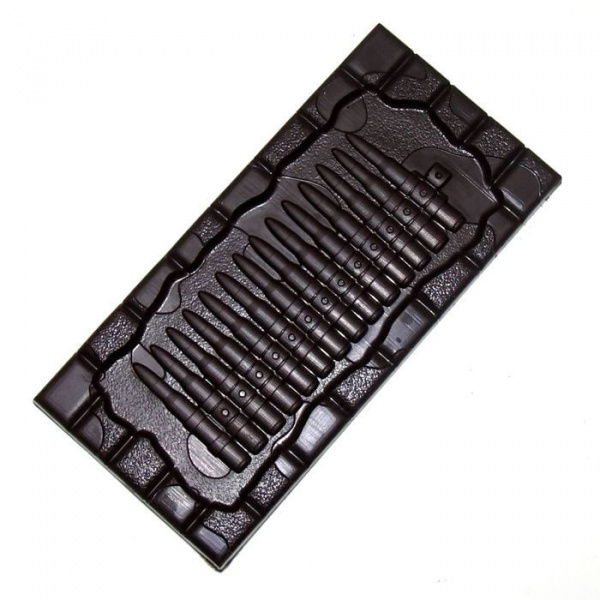 Форма пластиковая Плитка Пулеметная лента
