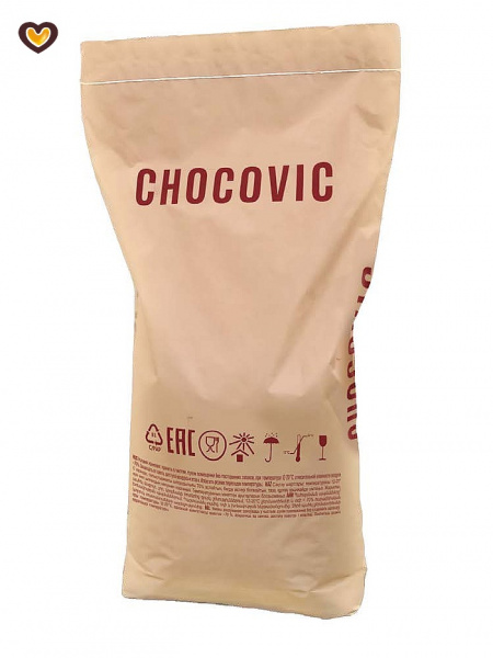 Шоколад темный Chocovic ТИАГО 54.1%, пак 20 кг Шоколад темный Chocovic ТИАГО 54.1%, пак 20 кг