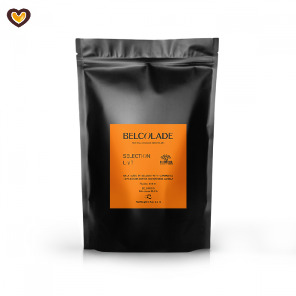 >Шоколад молочный Belcolade Lait Selection 35,5% пак 1 кг