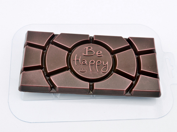Форма пластиковая Плитка Be happy