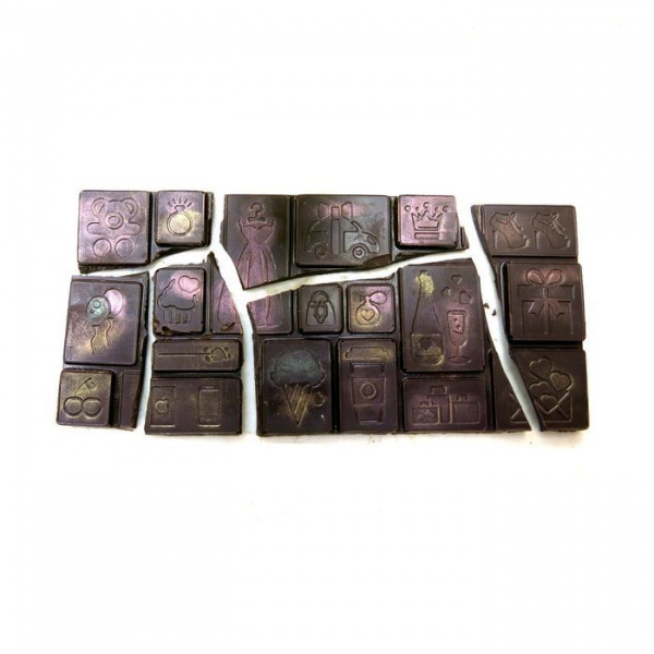 Форма пластиковая Плитка Подарки для девочек