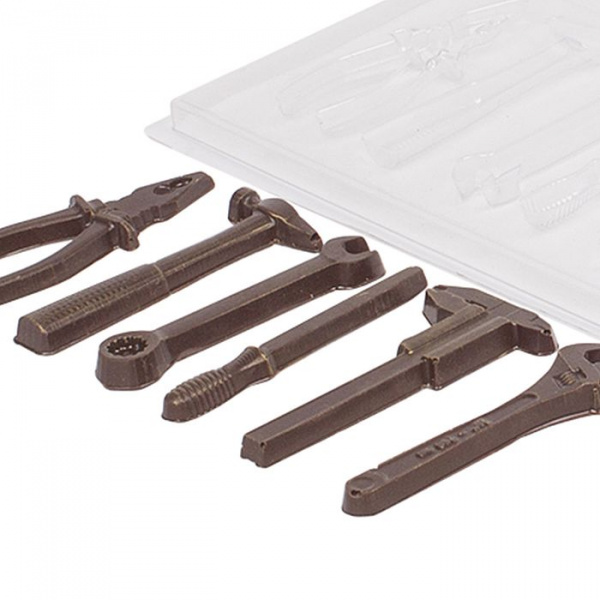 Форма пластиковая Набор инструментов (барельеф малый)